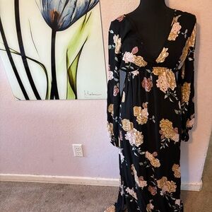 floral dress size small